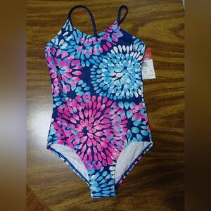 Kanu Surf Daisy Swimsuit girls 14 NWT
